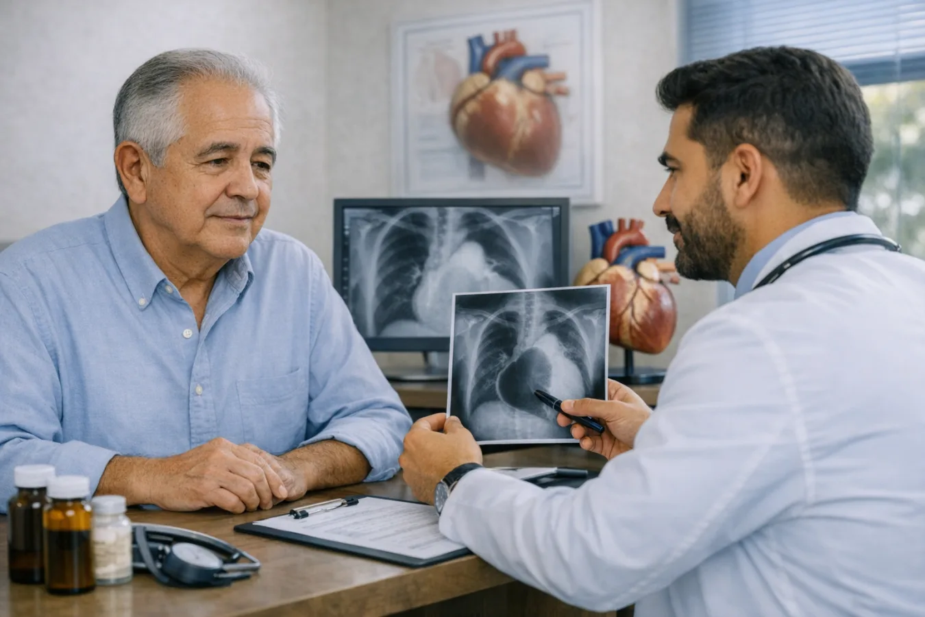 ¿Qué médico trata cardiomegalia?