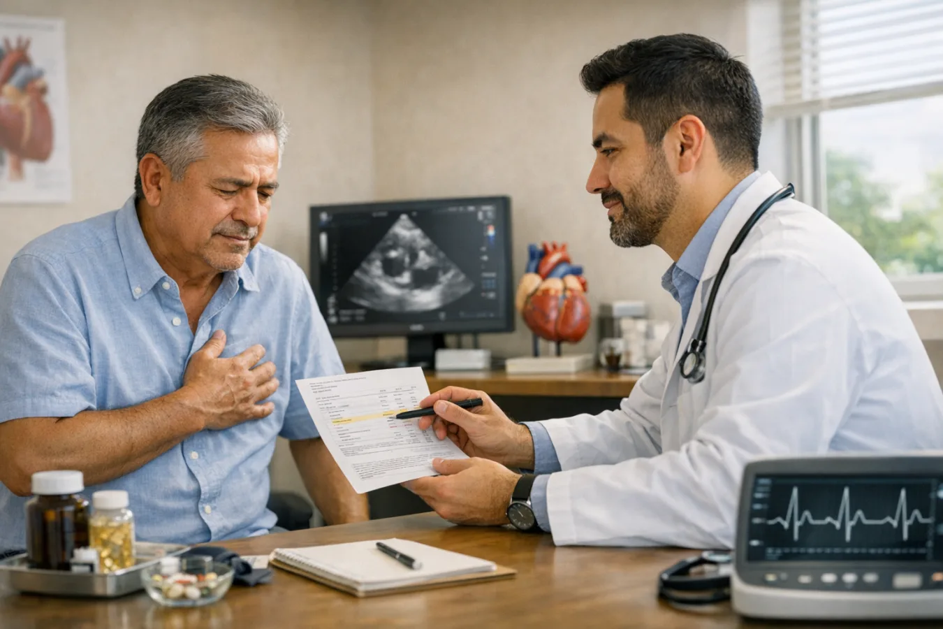 Dolor en el pecho en Aguascalientes: guía cardiológica para entender el dolor en el pecho